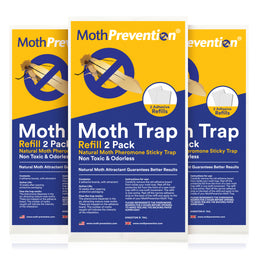 Clothes and Carpet Moth Trap Refills by Moth Prevention